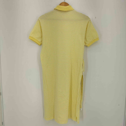 シュミーズラコステ CHEMISE LACOSTE 文字ワニ ボーダー ポロワンピース レディース 40