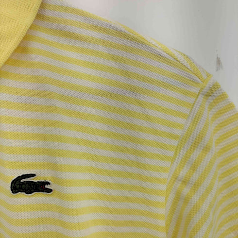 シュミーズラコステ CHEMISE LACOSTE 文字ワニ ボーダー ポロワンピース レディース 40