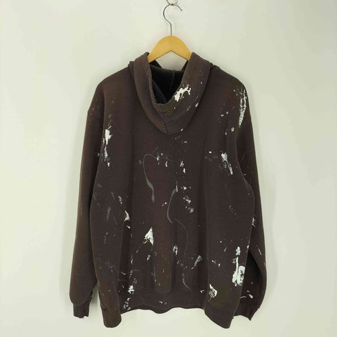 カーハート Carhartt ペンキ加工 裏起毛 プルオーバーパーカー メンズ JPN:L