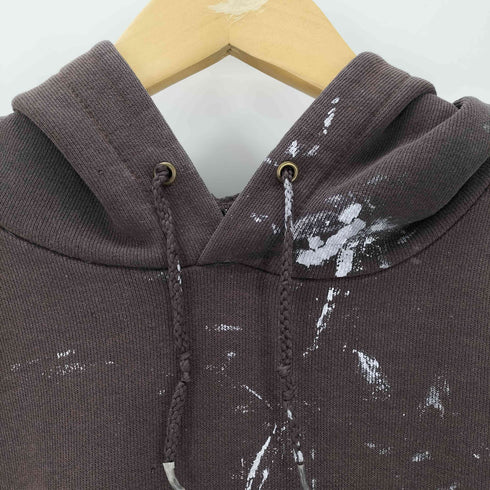 カーハート Carhartt ペンキ加工 裏起毛 プルオーバーパーカー メンズ JPN:L