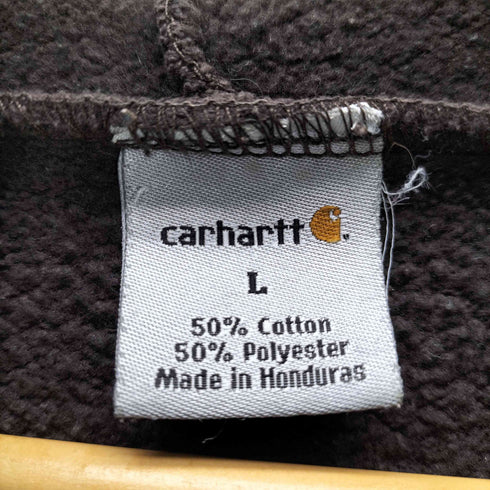 カーハート Carhartt ペンキ加工 裏起毛 プルオーバーパーカー メンズ JPN:L