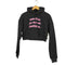 ブラックアイパッチ Black Eye Patch MESS WITH BEP CROPPED HOODIE レディース M