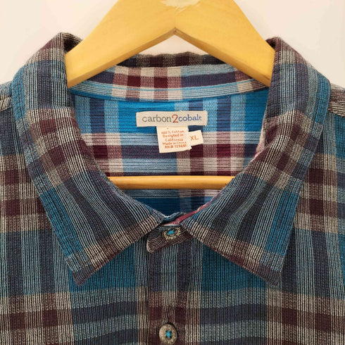 チェック柄シャツ メンズ XL