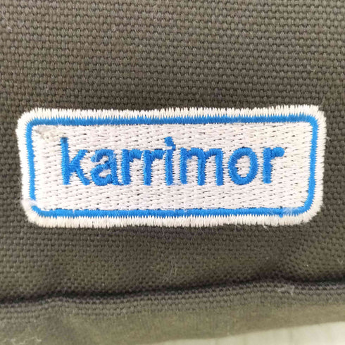 カリマー Karrimor ロゴ刺繍 キャンバス ショルダーバッグ メンズ