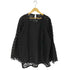総柄 メッシュカットソー メンズ 3XL
