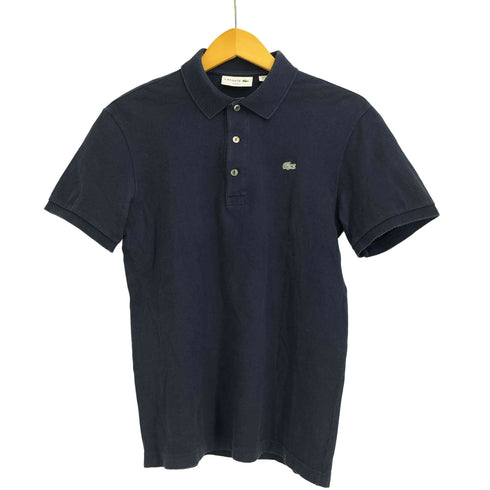 ラコステ LACOSTE SLIM FIT ロゴ刺繍ポロシャツ メンズ US S