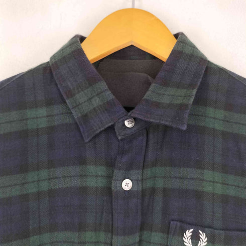 フレッドペリー FRED PERRY タータンチェックシャツ メンズ JPN:S