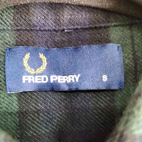 フレッドペリー FRED PERRY タータンチェックシャツ メンズ JPN:S
