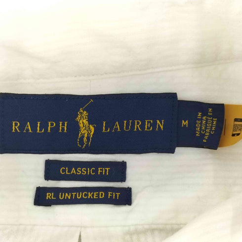 ラルフローレン RALPH LAUREN rl untucked fit ボタンダウンシャツ メンズ JPN:M