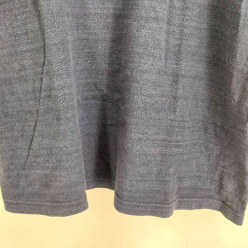 フレッドペリー FRED PERRY Indigo Pique Polo 月桂樹 ロゴ刺繍 インディゴ ピケ ポロシャツ メンズ M
