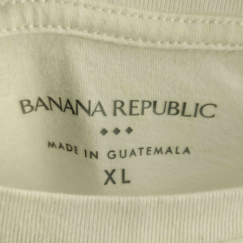 バナナリパブリック BANANA REPUBLIC 22ss 復刻 イグアナ バックプリント ポケット 半袖 Tシャツ メンズ import:XL