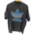 アディダス adidas 90S MADE IN USA フロントロゴプリント S/S Tシャツ メンズ import:L
