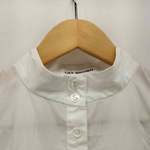 リリーブラウン Lily Brown 23AW レイヤード シャツワンピース レディース JPN:0