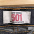 リーバイス Levis ボタン裏4032 501 ボタンフライ ストレートブラックデニムパンツ メンズ W30L30