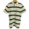 ポロラルフローレン POLO RALPH LAUREN COSTOM FIT ポニー刺繍 ボーダー 半袖ラガーシャツ メンズ M