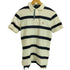 ポロラルフローレン POLO RALPH LAUREN COSTOM FIT ポニー刺繍 ボーダー 半袖ラガーシャツ メンズ M
