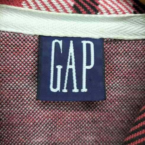 ギャップ Gap 90S OLD プルオーバーチェックネルシャツ メンズ S