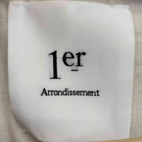 プルミエアロンディスモン 1er Arrondissement リネン混 ダブルブレスト チェスターコート レディース JPN:38