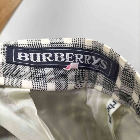 バーバリーズ BURBERRYS ウールチェックスカート レディース 11号