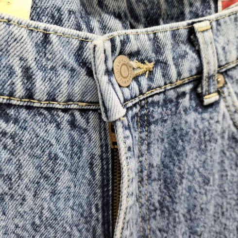ラングラー Wrangler ケミカルウォッシュテーパードデニム メンズ 34