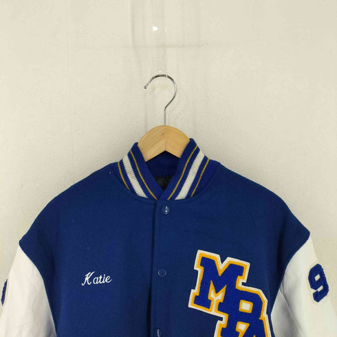 70-80S USA製 TROPHY JACKETS スタジアムジャケット メンズ JPN:L