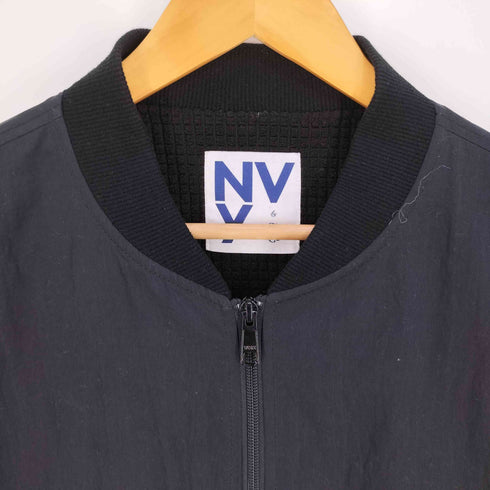 ナノユニバース NANO universe NVY by 裏地フリース ナイロン ブルゾン ジップアップジャケット メンズ JPN:L