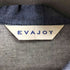 EVAJOY ニット切替 シャツジャケット レディース