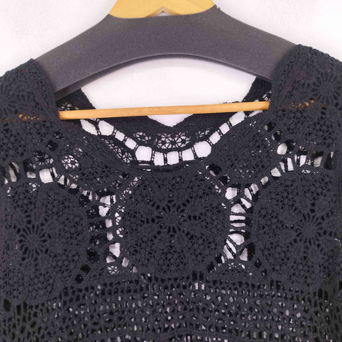 クロシェニットワンピース レディース JPN:M