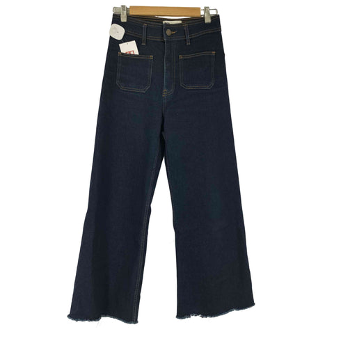 ザラ ZARA THE PATCHPOCKETS MARINE STRAIGHT レディース US 4