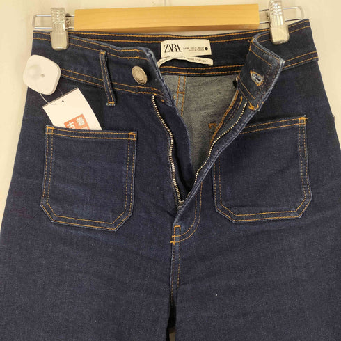 ザラ ZARA THE PATCHPOCKETS MARINE STRAIGHT レディース US 4