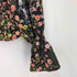 ザラ ZARA フラワープリント フリル ブラウス レディース import:M