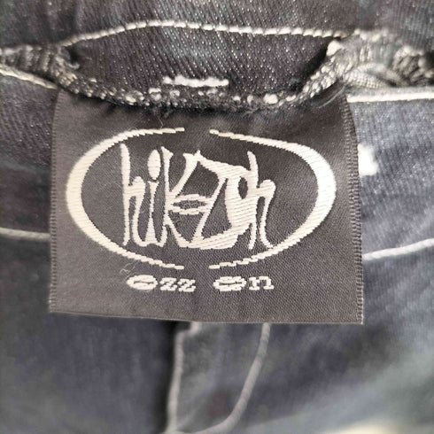 Ozz On Y2K ドラゴン刺繍 ブーツカット フレアパンツ レディース