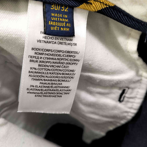 ポロラルフローレン POLO RALPH LAUREN ウレタン混 ノータックチノパンツ メンズ 30/32