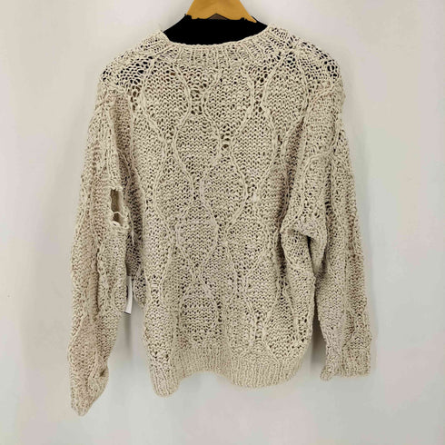 アンユーズド UNUSED 23SS Gourd Pattern Hand-Knitted Crewneck Sweater メンズ JPN:4