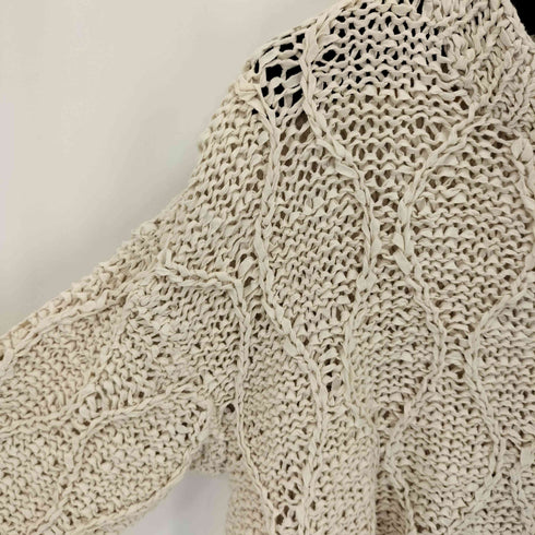 アンユーズド UNUSED 23SS Gourd Pattern Hand-Knitted Crewneck Sweater メンズ JPN:4