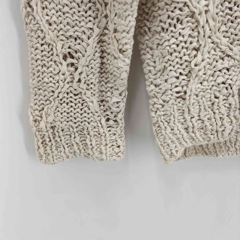 アンユーズド UNUSED 23SS Gourd Pattern Hand-Knitted Crewneck Sweater メンズ JPN:4