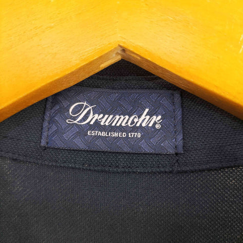 ドルモア Drumohr ロゴ刺繍ポロシャツ メンズ