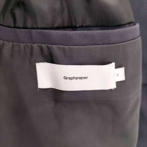 グラフペーパー Graphpaper 21AW Voile Gabardine Soutien Collar ShortCoat メンズ JPN:2