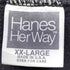 ヘインズ Hanes HerWay USA製 L ラグランスウェット メンズ JPN:XXL