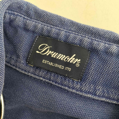 ドルモア Drumohr プレーンポロシャツ メンズ