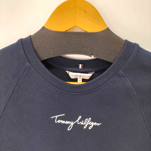 トミーヒルフィガー TOMMY HILFIGER ロゴグラフィックスウェットワンピース レディース import:XS
