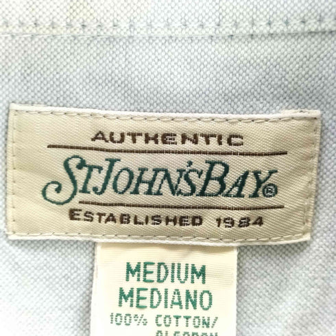 セントジョンズベイ STJOHNS BAY 90-00S シャンブレーボタンダウンシャツ レディース JPN:M