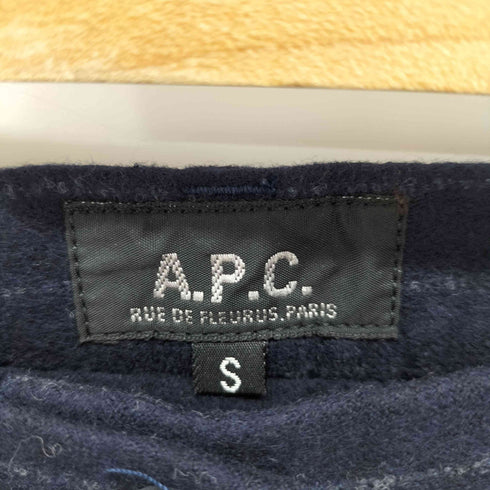 アーペーセー A.P.C. フランス製 ウールストライプスラックス レディース JPN:S