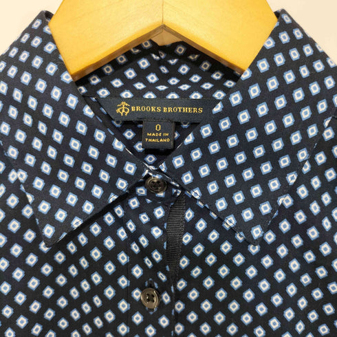 ブルックスブラザーズ BROOKS BROTHERS 総柄シャツワンピース レディース 0