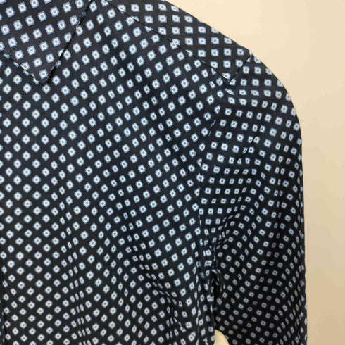 ブルックスブラザーズ BROOKS BROTHERS 総柄シャツワンピース レディース 0