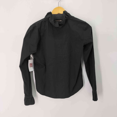 アニエスベー agnes b. ジップアップ フリルシャツ レディース JPN:38