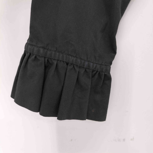 アニエスベー agnes b. ジップアップ フリルシャツ レディース JPN:38