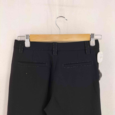 マルタンマルジェラ Martin Margiela ここのえタグ ステッチデザインスラックスパンツ レディース JPN:36