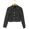 ザラ ZARA Tweed Shorts jacket レディース import:XS