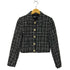 ザラ ZARA Tweed Shorts jacket レディース import:XS